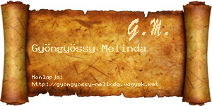 Gyöngyössy Melinda névjegykártya